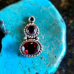 Ss ruby pendant